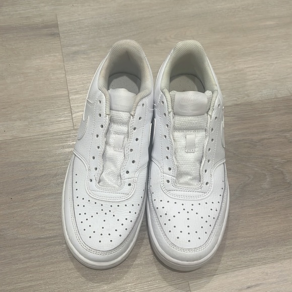 Nike Court Vision Low white Sneakers women’s size 8.5 men’s size 7 - Picture 4 of 7